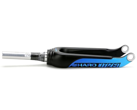 Haro Cliq Citizen Carbon Pro Tapered Fork (Black/Blue Fade) Ships in 4-5 Days (20mm) (Pro 20") (1-1/8 - 1.5")